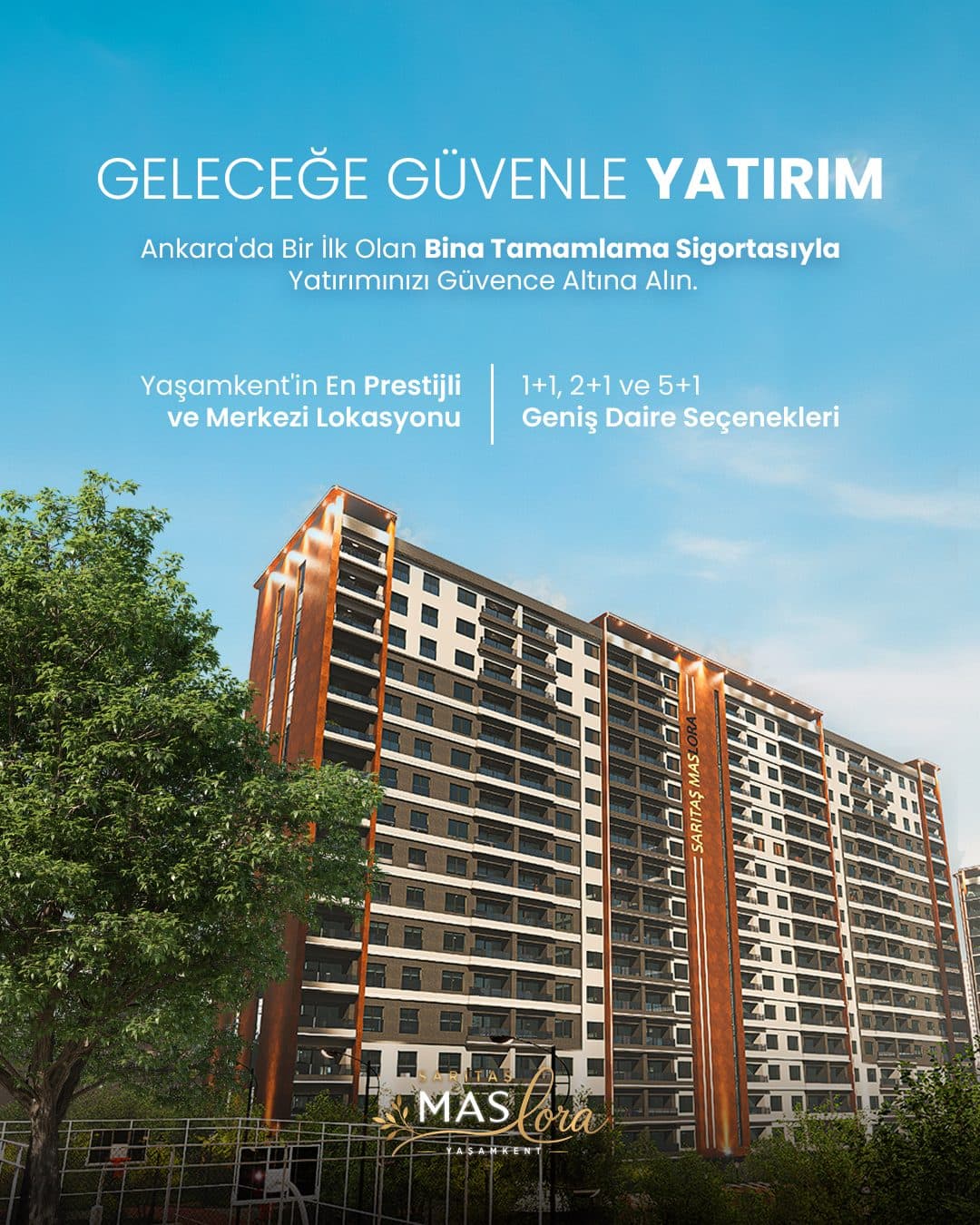 Mas Lora Yaşamkent 1+1 | 43 m² — küçük fotoğraf 6