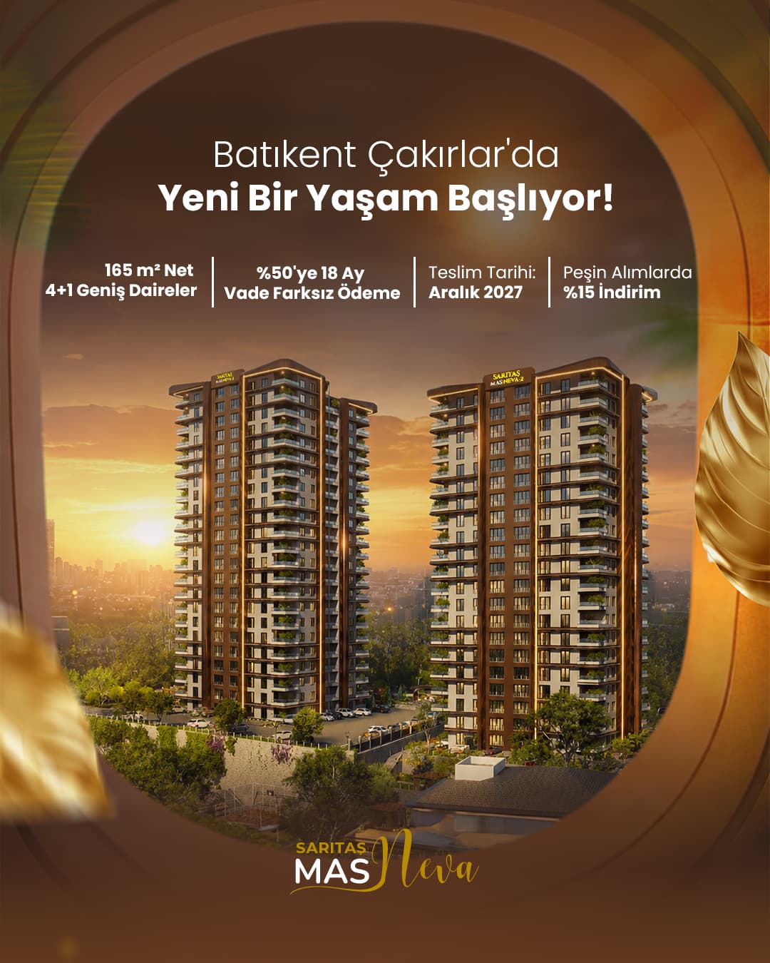 Mas Neva Çakırlar 4+1 | 165 m² — fotoğraf 1