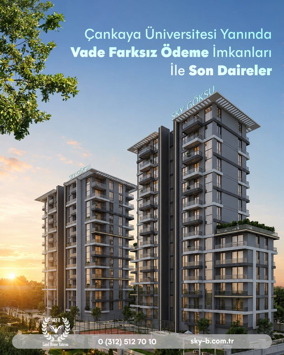 Sky Göksu 1+1 | 45 m² — fotoğraf 5