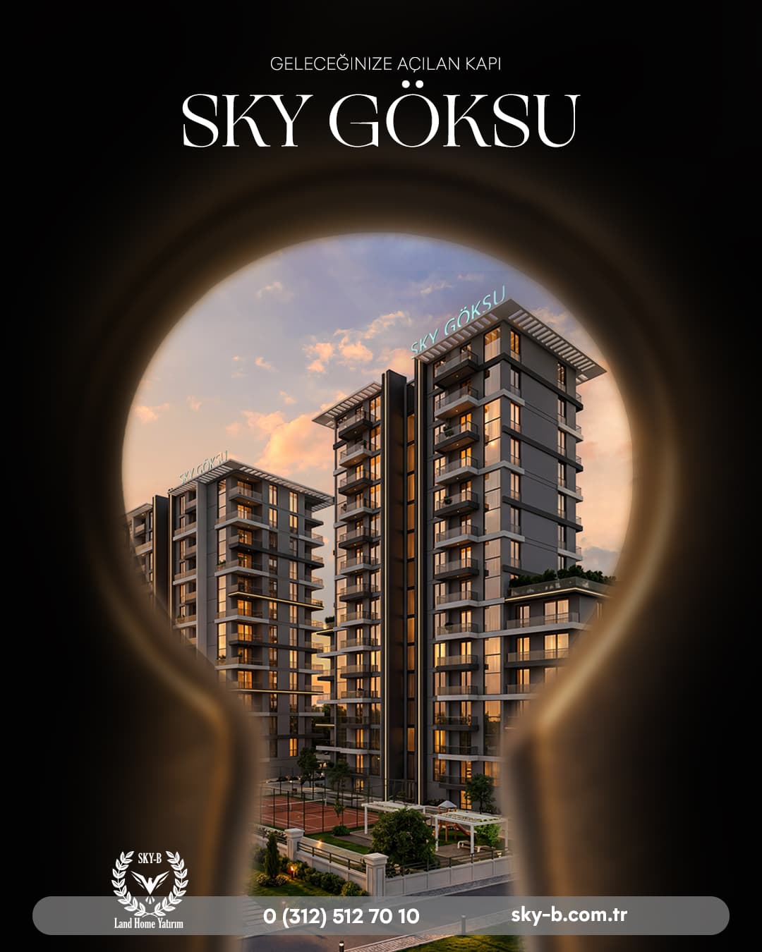 Sky Göksu 2+1 | 70 m² Yukarıyurtçu — fotoğraf 3