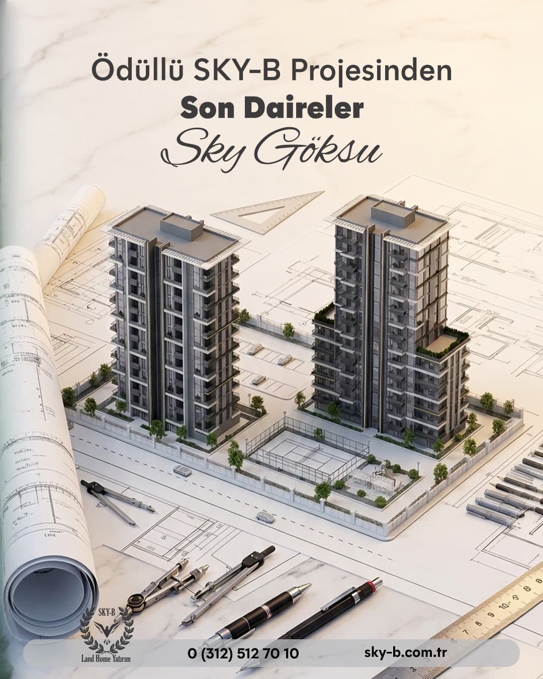 Sky Göksu 2+1 | 70 m² Yukarıyurtçu — fotoğraf 4
